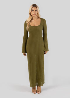 Athena Maxi Dress Green