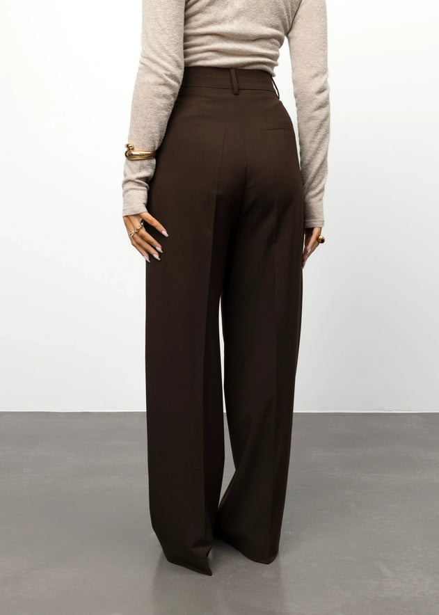 Jagger Tailored Trousers Brown