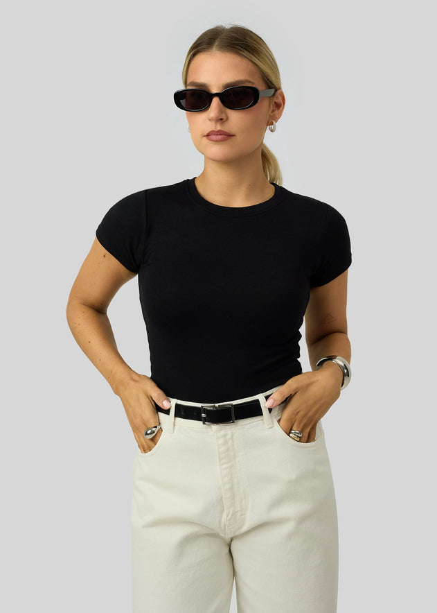 Ryder Baby Tee Black