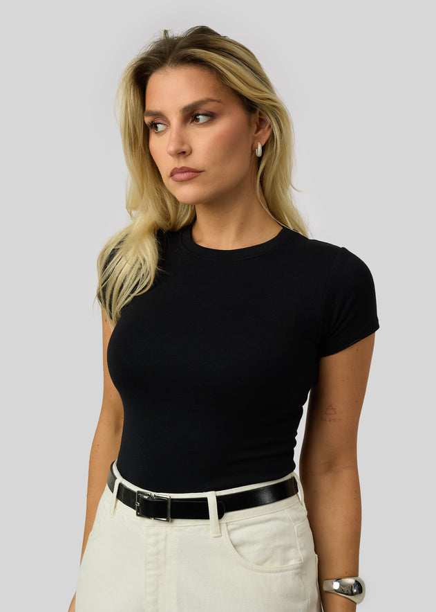 Ryder Baby Tee Black