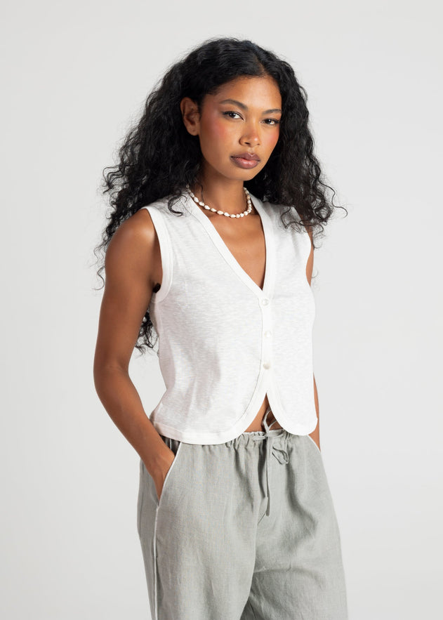 Cali Vest - White