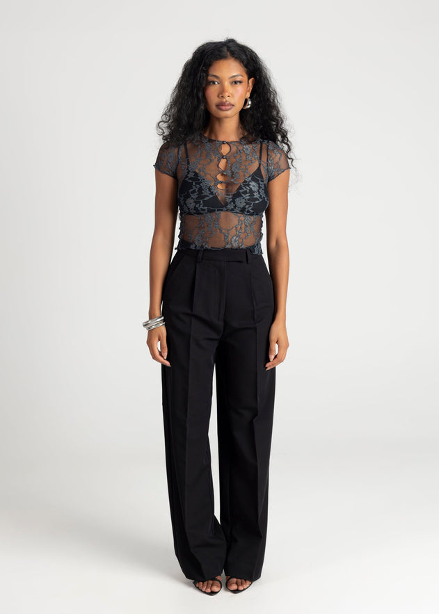 Jagger Tailored Trousers Black