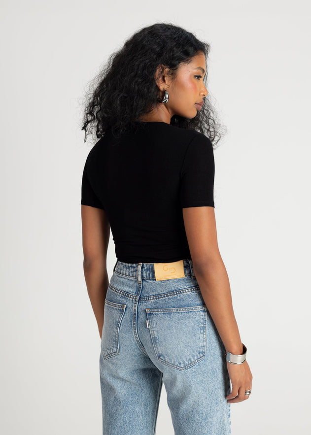 90’s Fitted T-Shirt Black