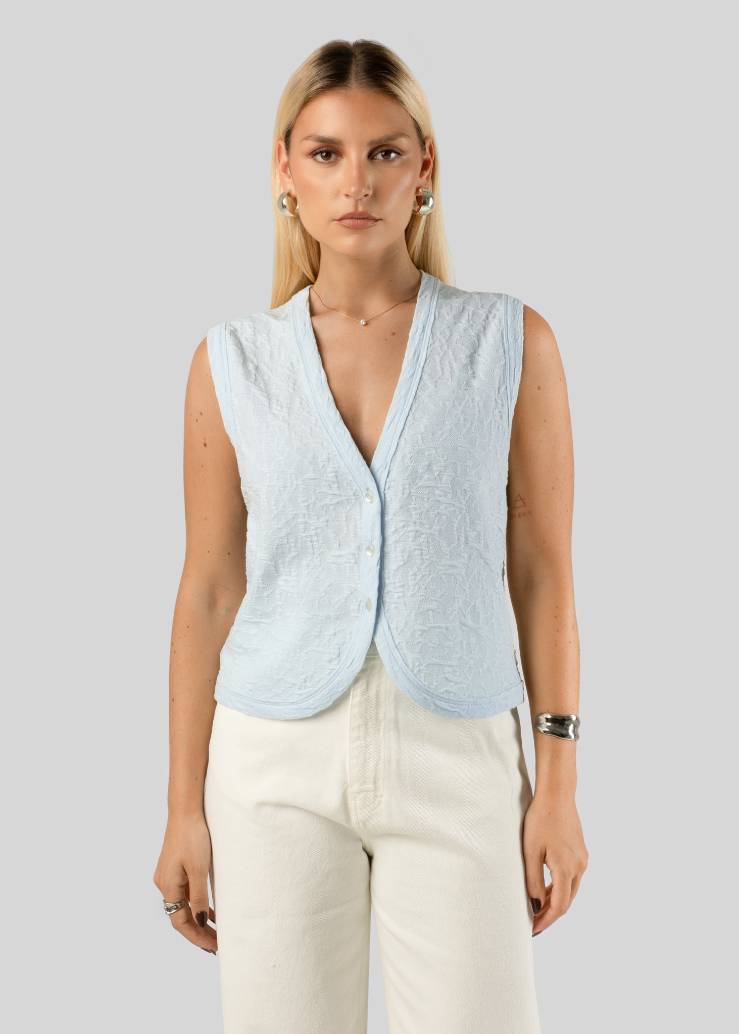 Cali Top Baby Blue