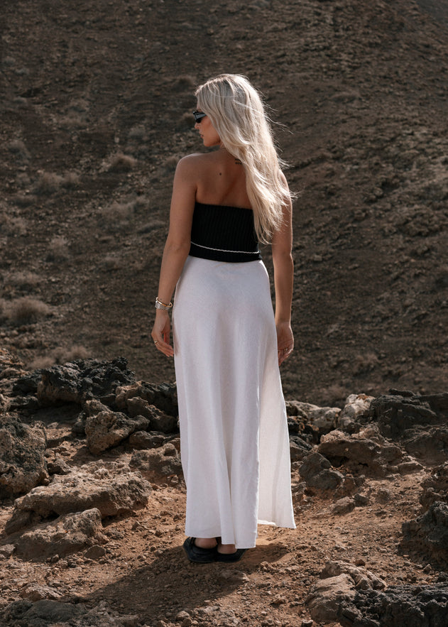 Giselle Bandeau Top Zwart