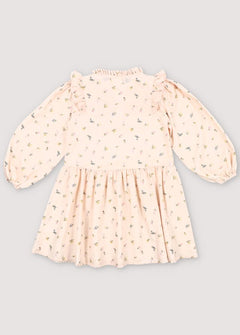 Kids' Camellia Dress Beige