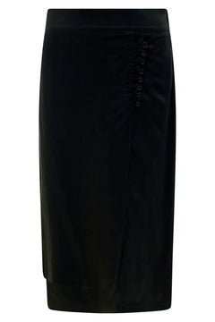 Pure Viscose Wrap Skirt