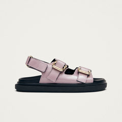 Harper Leather Sandals Onix Malva