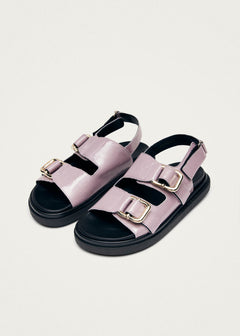 Harper Leather Sandals Onix Malva