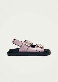Harper Leather Sandals Onix Malva