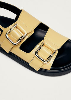 Harper Leather Sandals Onix Vanilla