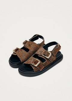 Harper Leather Sandals Soft Tan