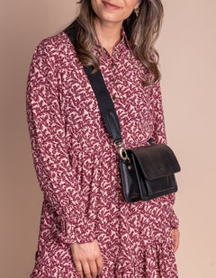 Harper Mini Black Classic Leather