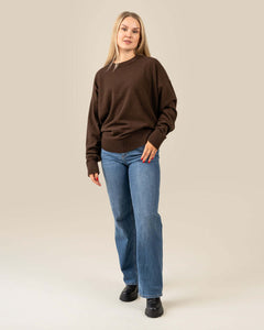 Huurre Unisex Sweater Brown