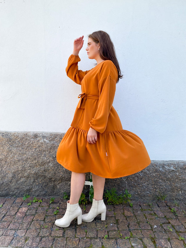 Lilia Dress Ochre