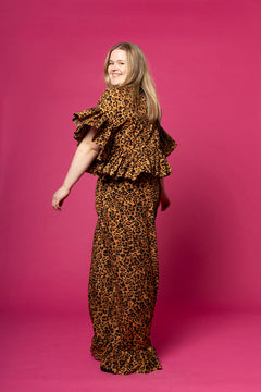Flirty Blouse Leopard