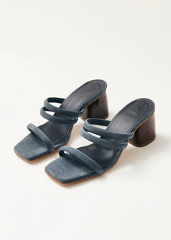 Indiana Leather Sandals Grey