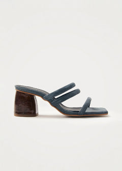 Indiana Leather Sandals Grey