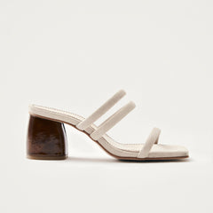Indiana Leather Sandals Stone Beige