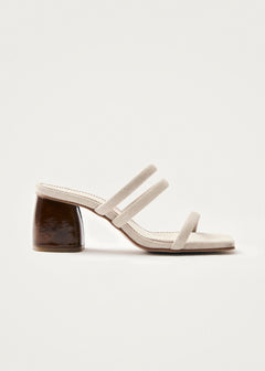Indiana Leather Sandals Stone Beige