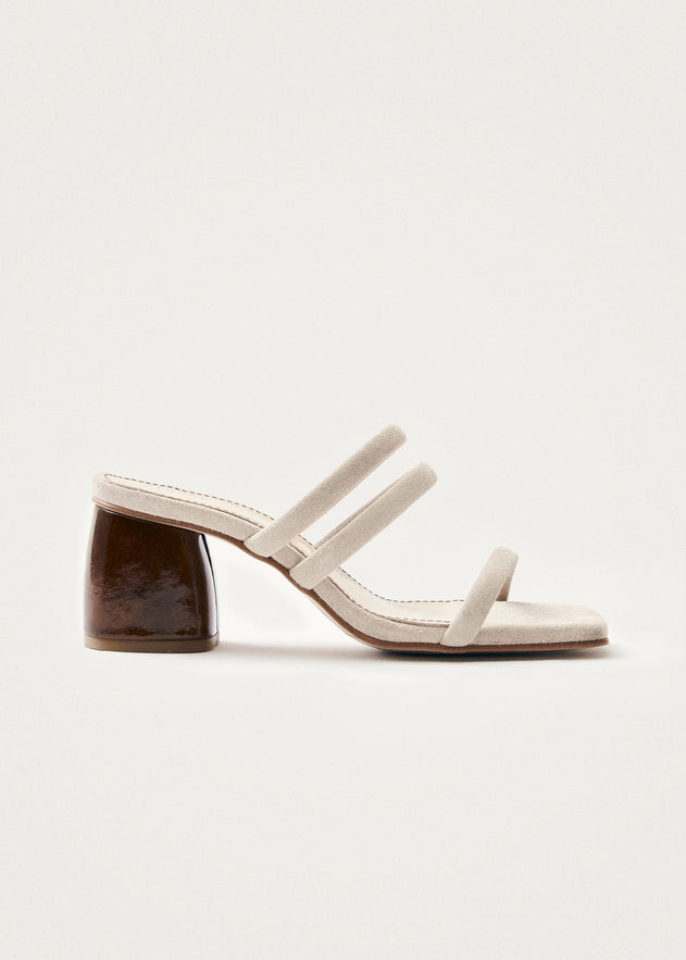 Indiana Leather Sandals Stone Beige