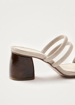 Indiana Leather Sandals Stone Beige