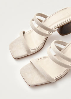Indiana Leather Sandals Stone Beige