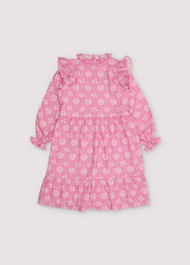 Siberia Kids' Dress Pink