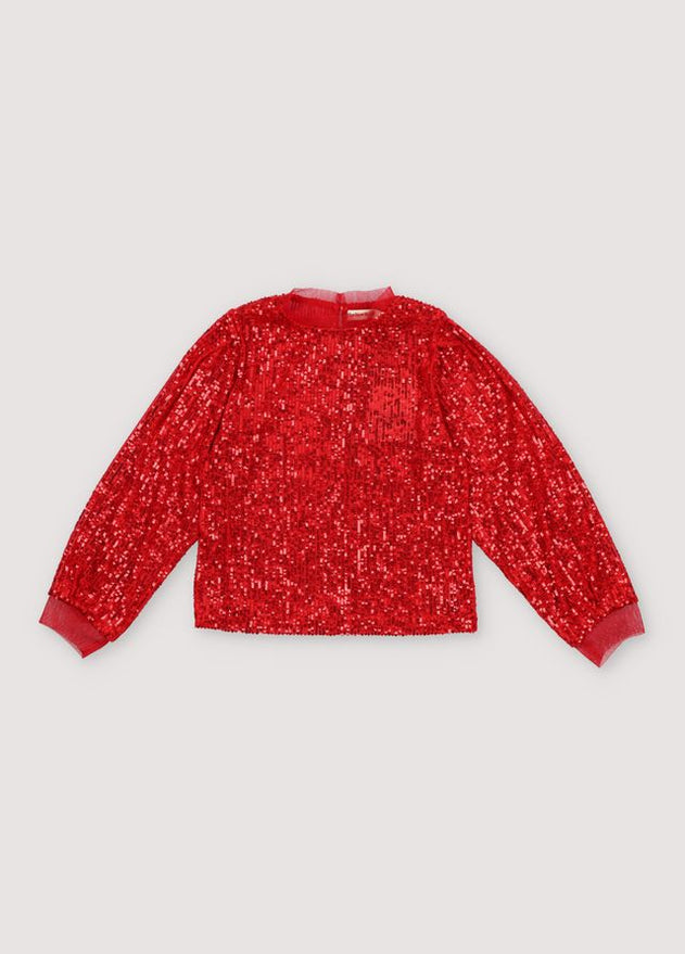 Kids' Galaxy Blouse Red