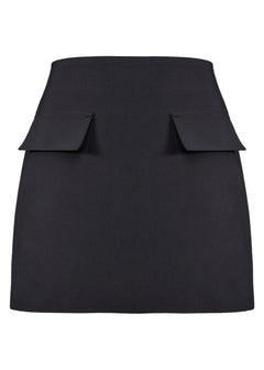 Jagger Mini Skirt Black