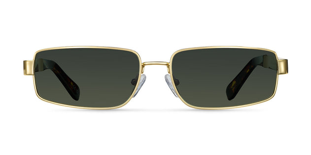 Jelani Sunglasses Gold Olive