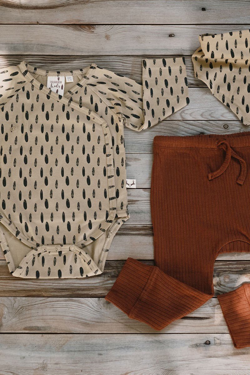 Jael Baby Romper Stones Beige