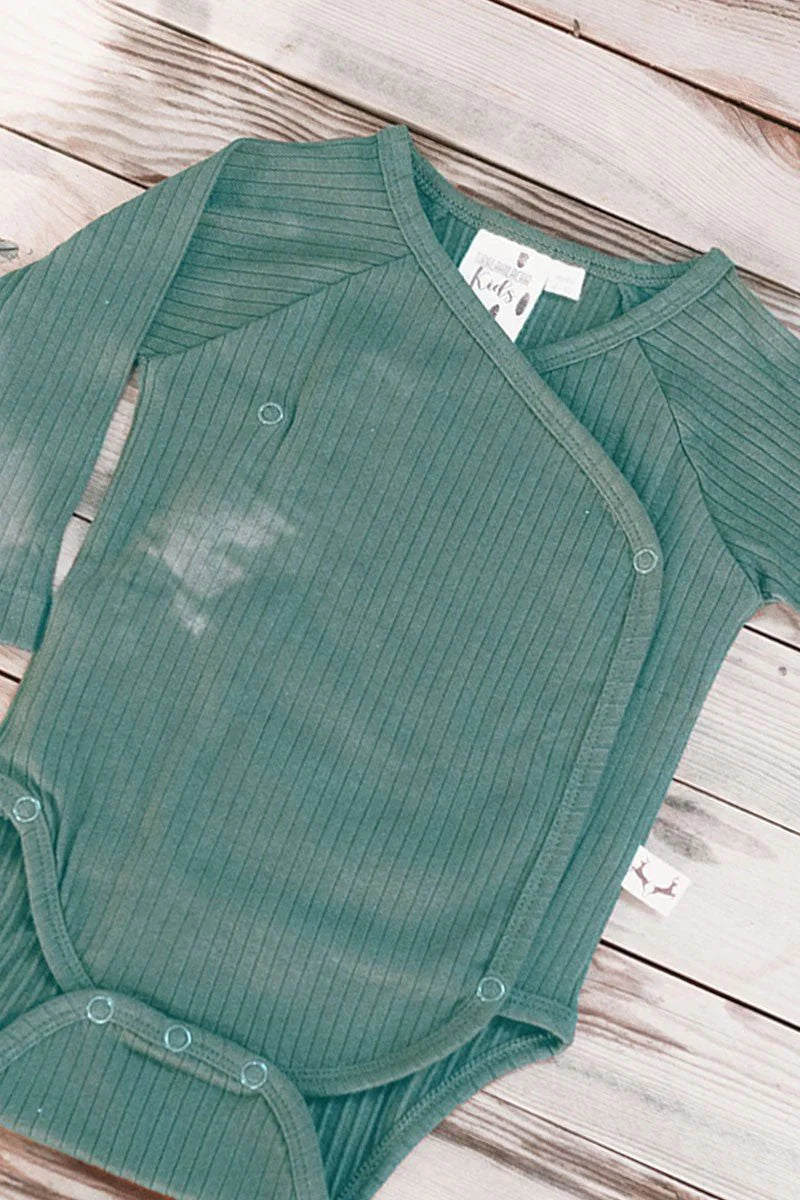 Jael Baby Romper Smaragdgroen
