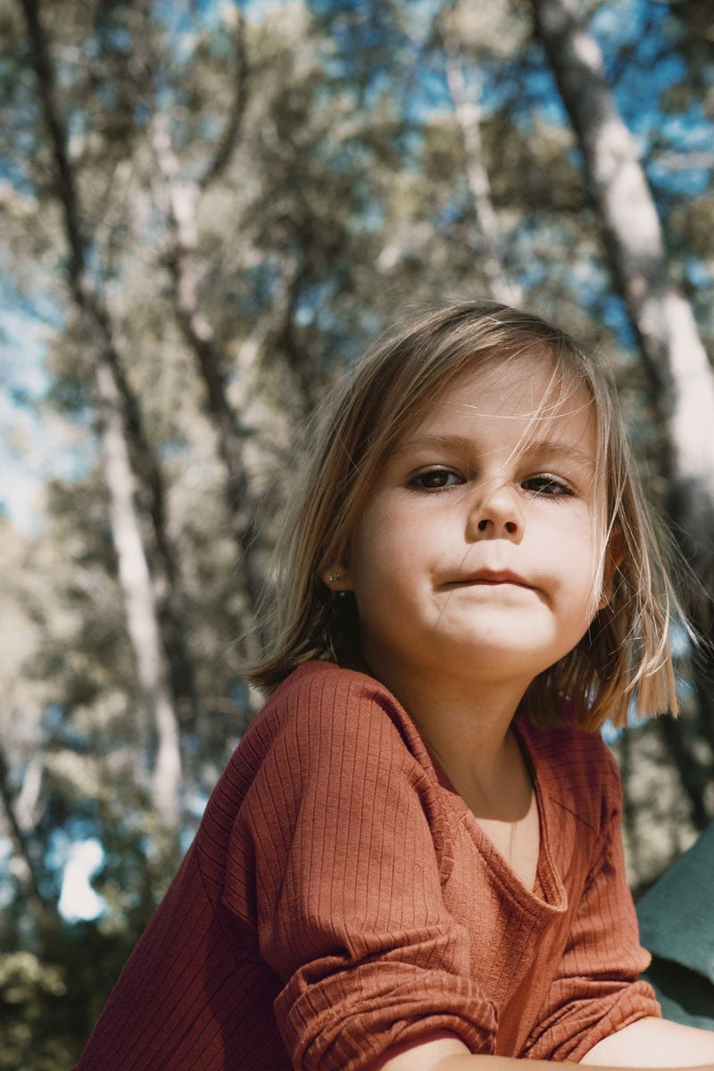 Kids' Jess Dress Garnet