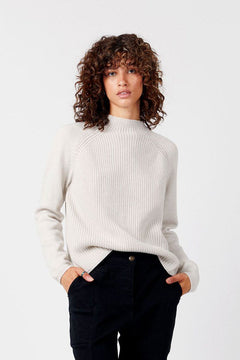 Katty Fine Merino Jumper Warm Sand