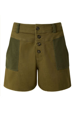 Desert Organic Cotton Shorts Dark Green