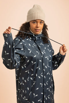 Women's Rain Coat Indigo Wind