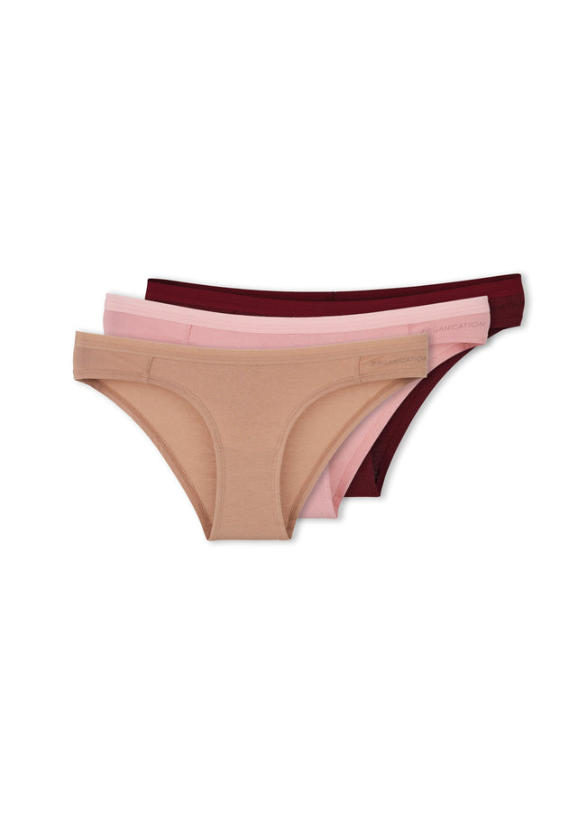 Kamilla Underpants Mix 3 Pack Red