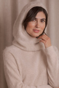 Cashmere Hood Latte