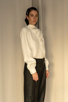 Dnipro Witte Lange Das Blouse
