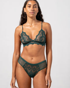 Lace Period Cheeky Pine Green