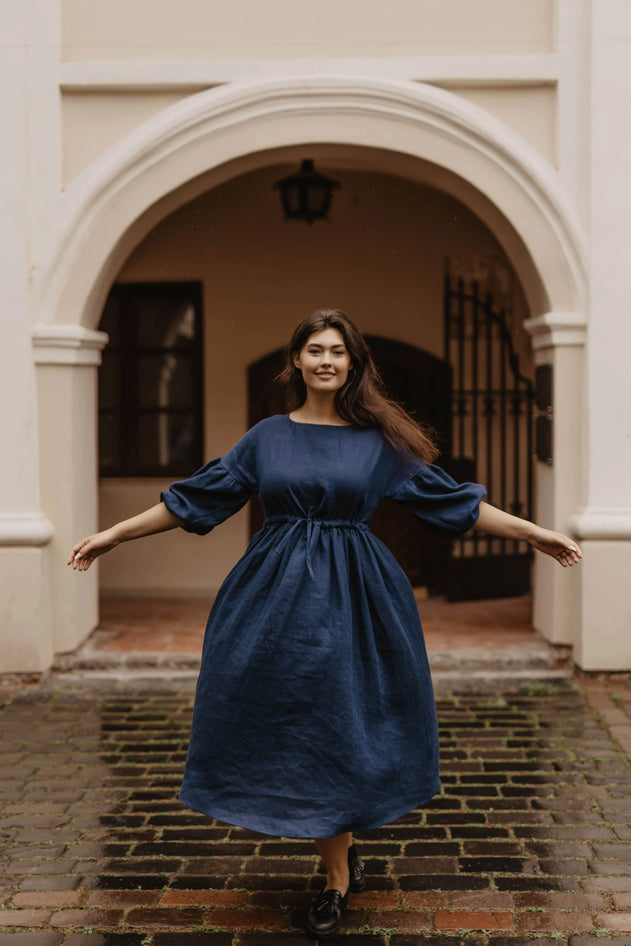 Rugilė Linen Dress
