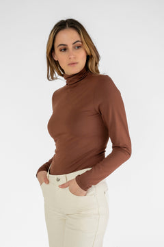 Longsleeve Turtleneck Brown