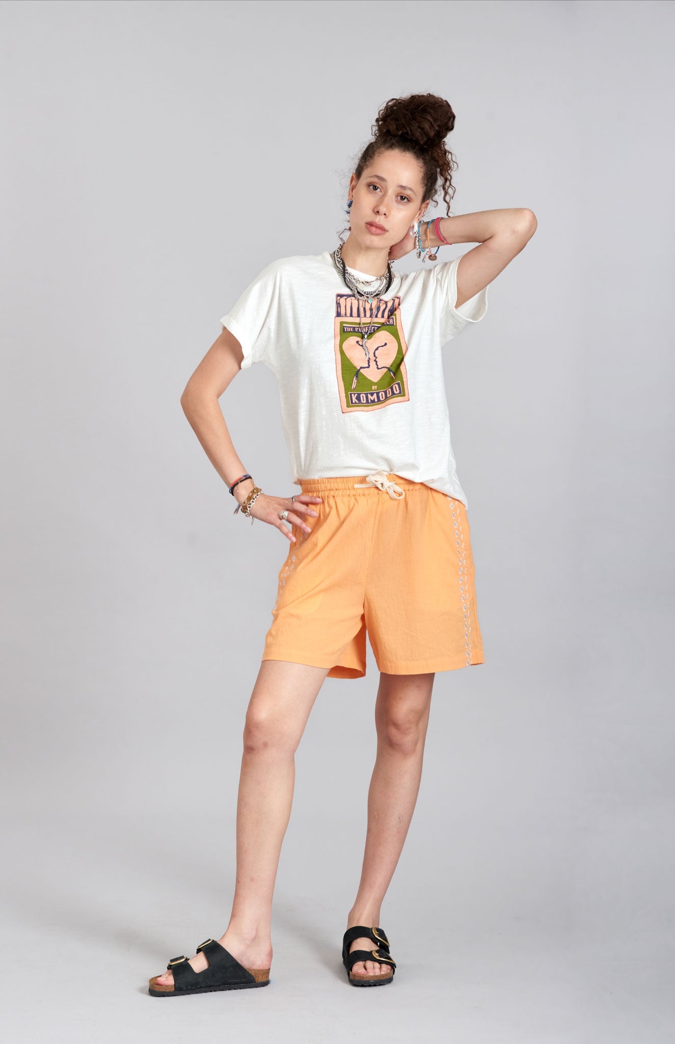 Leah Short Cantaloupe Orange