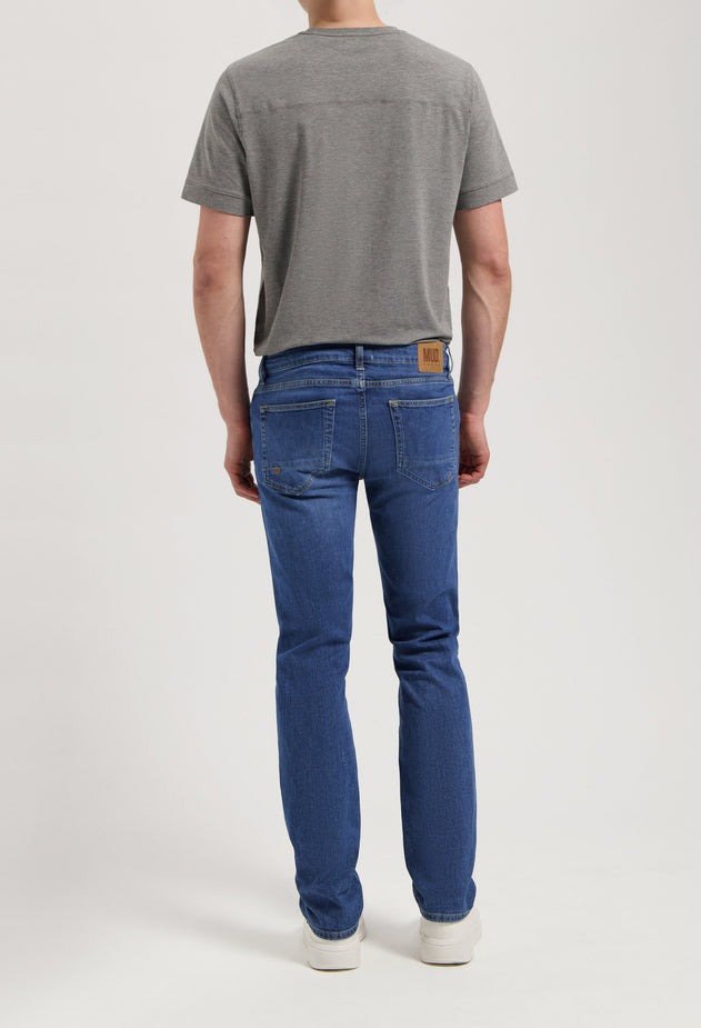 Bryce Mid Straight Jeans Authentic Indigo