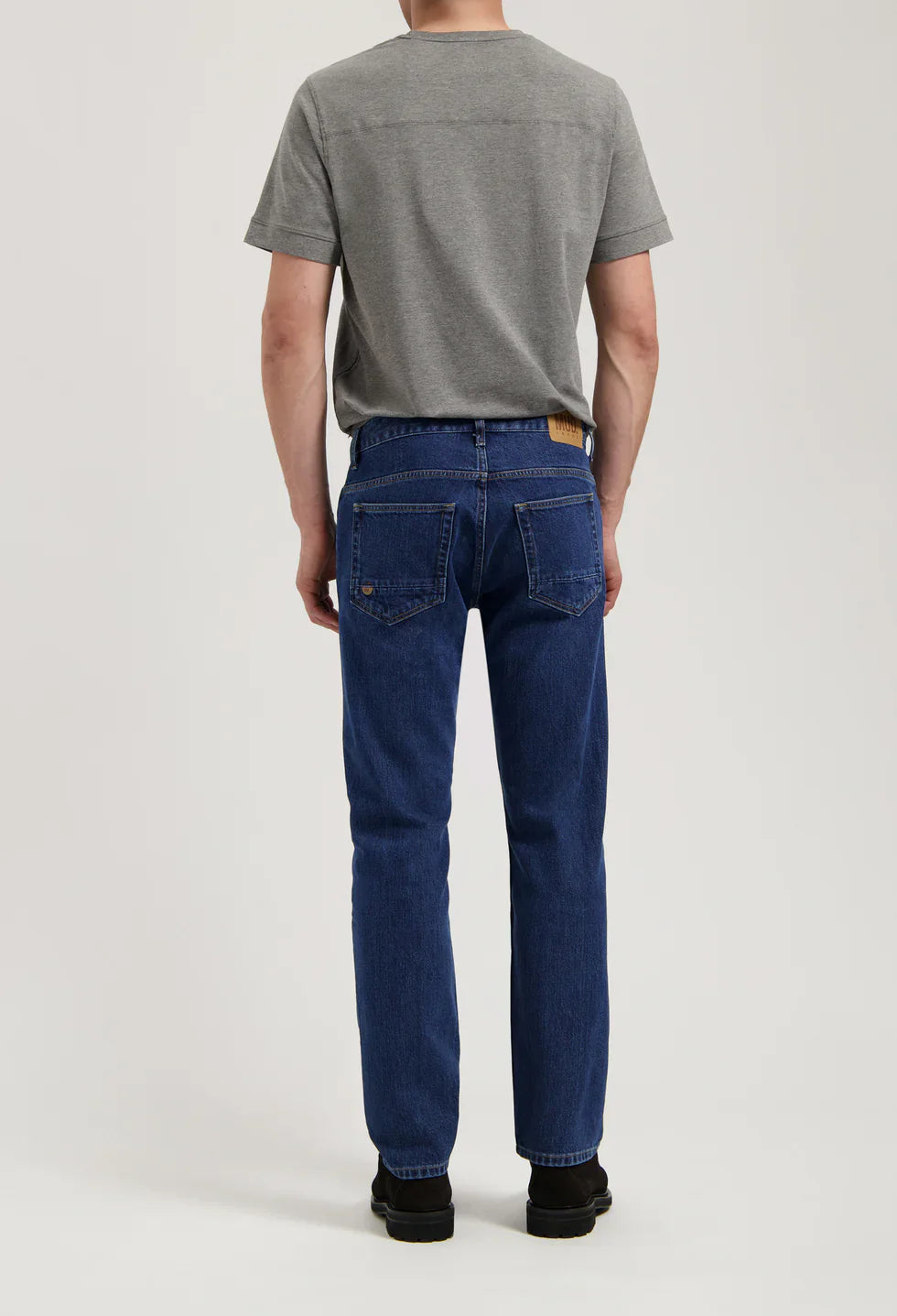 Hank Mid Tapered Jeans Medium Stone