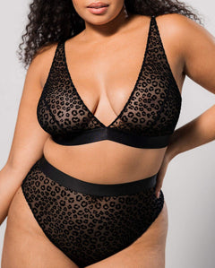 Mesh dompel bralette wilde polish