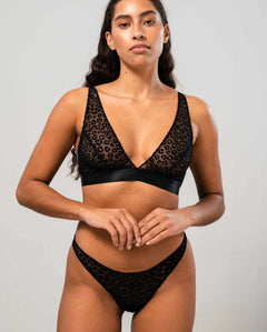 Mesh dompel bralette wilde polish