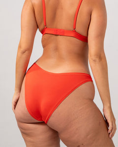 Micro Bikini Briefs Fiery Red