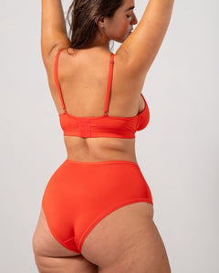 Micro Highwaist Briefs 3-Pack Fiery Red